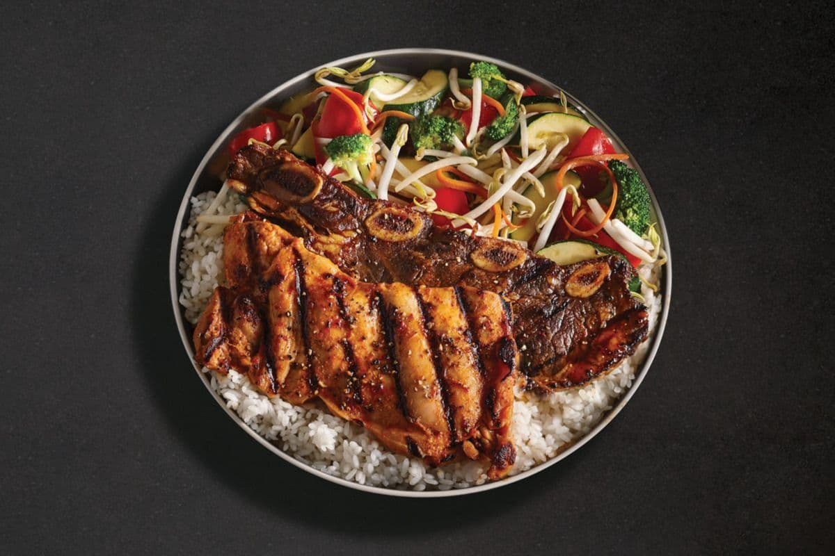4. Kalbi duo boeuf et poulet / Beef & Chicken Mix