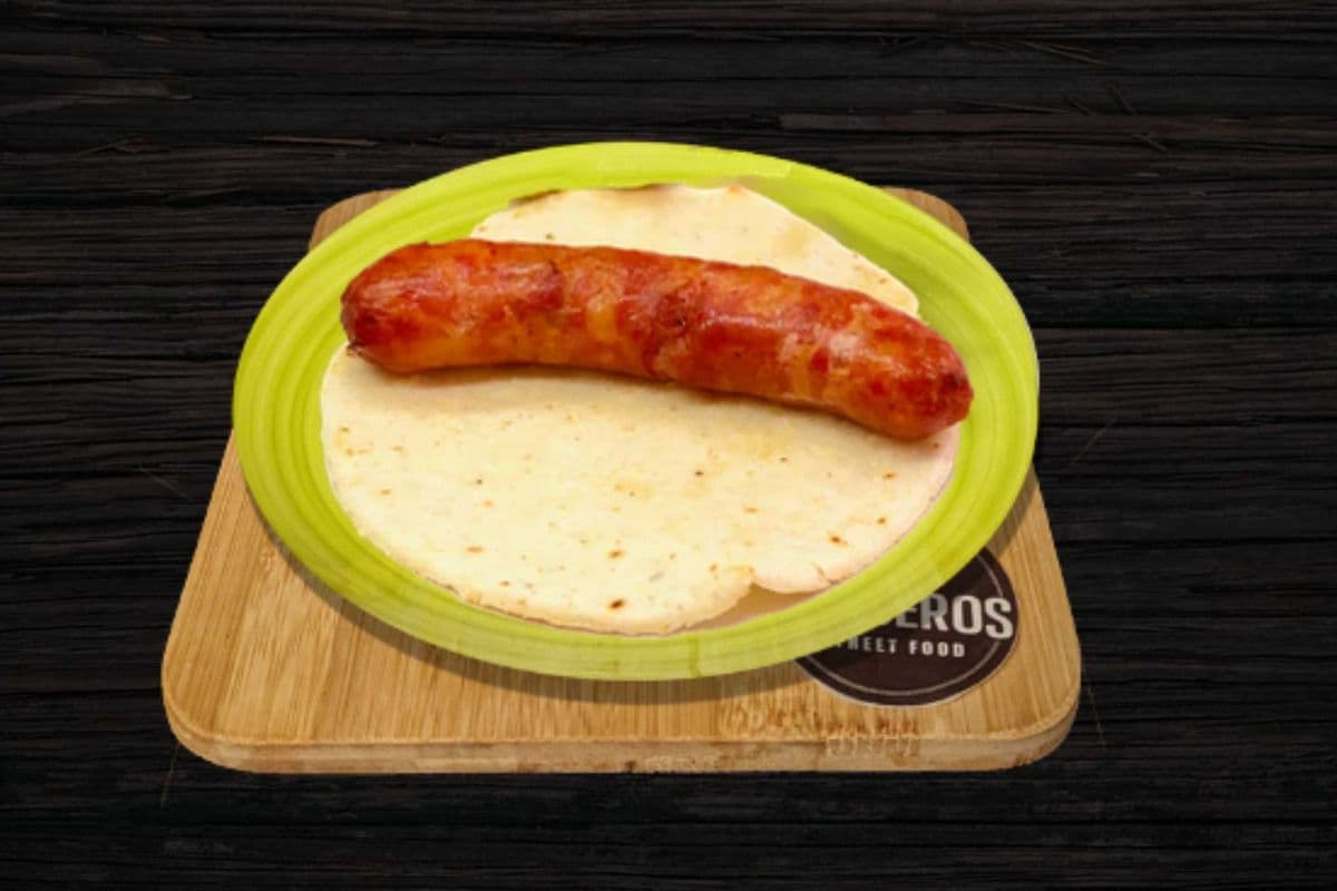 Arepa Con Chorizo