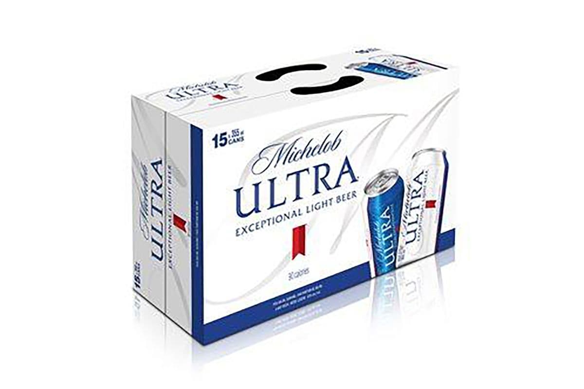 801200. Michelob Ultra (15 Cans) (1 x 15PC)