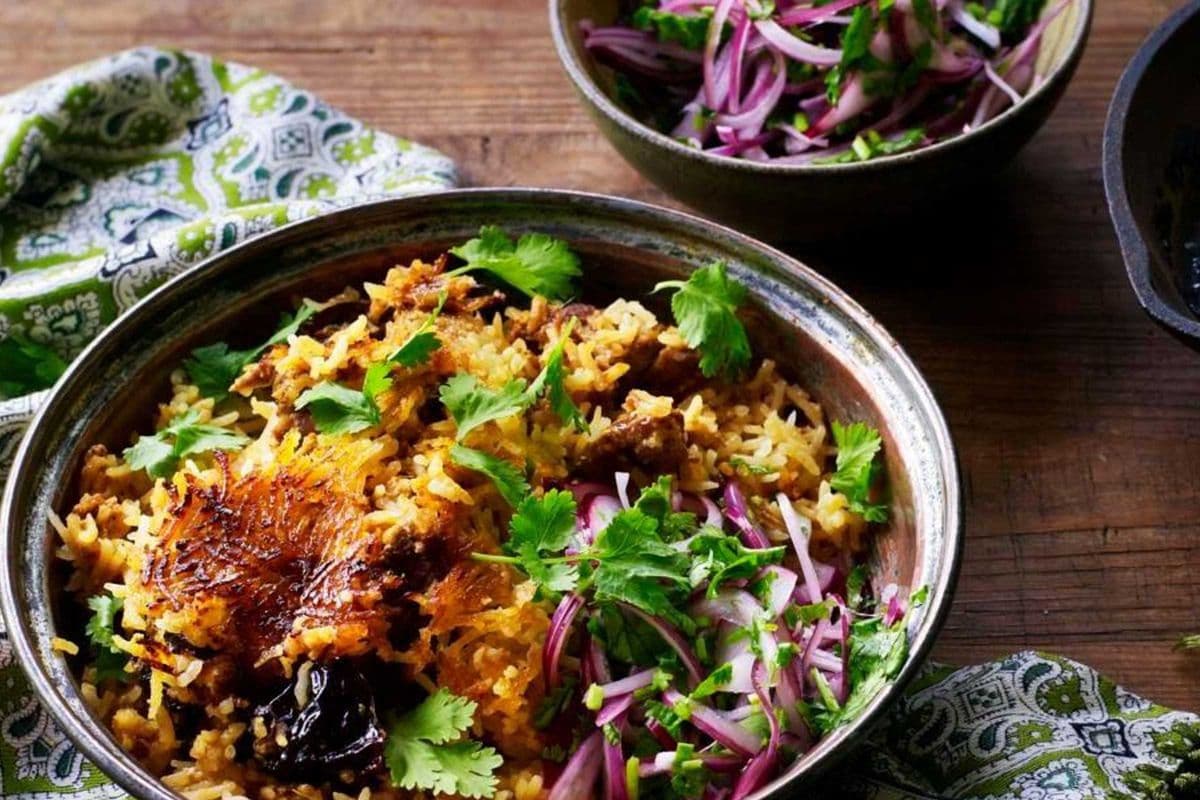 Chèvre Biryani / Goat Biryani
