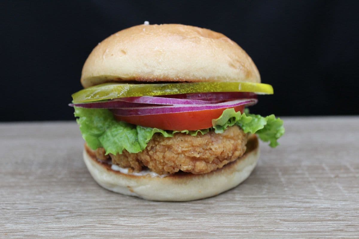 Crispy Chicken Sandwich with Fries