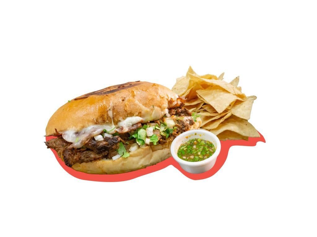 Beef Birria Torta Dip
