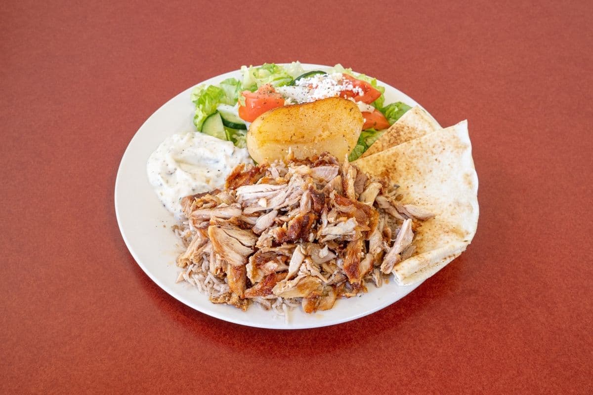 Chicken Shawarma Plate