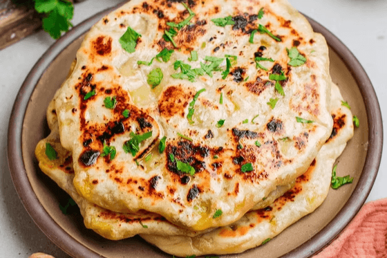 Potato-Stuffed Naan