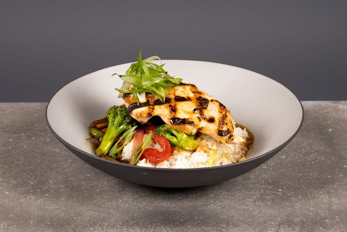 Teriyaki Chicken Donburi Bowl