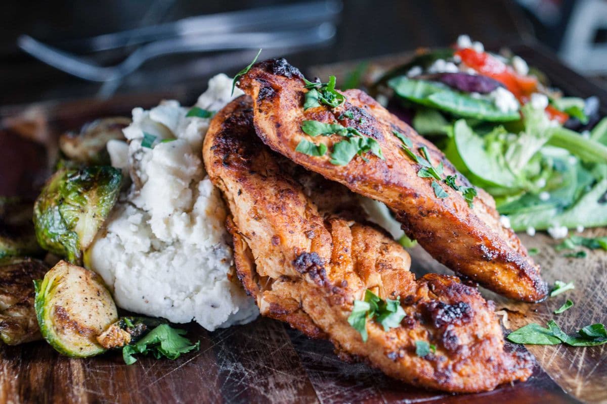 Grilled Chicken-Cajun Style