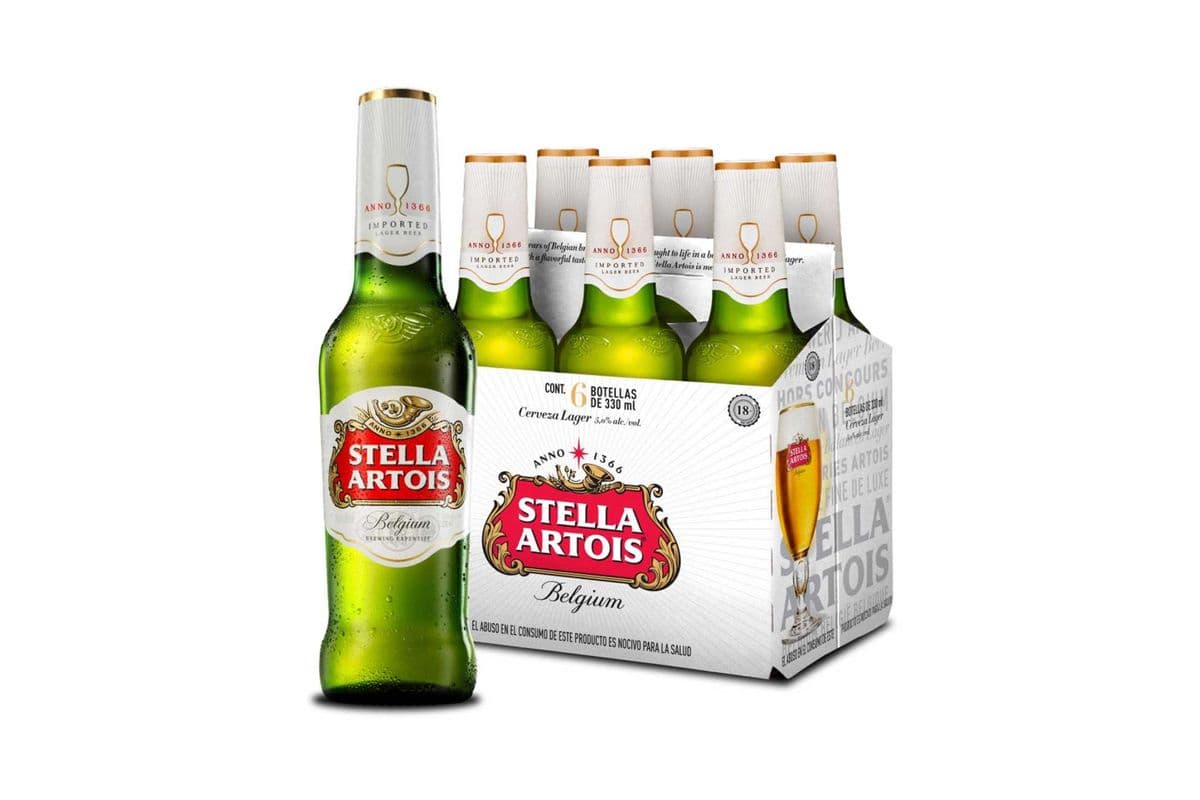 Stella Artois (6 Bottles) (1 x 330ml)