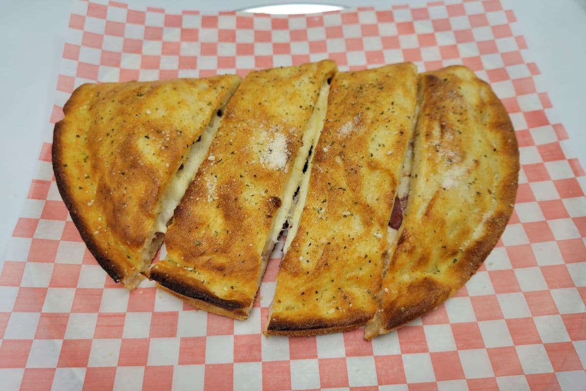Beef Shawarma Calzone