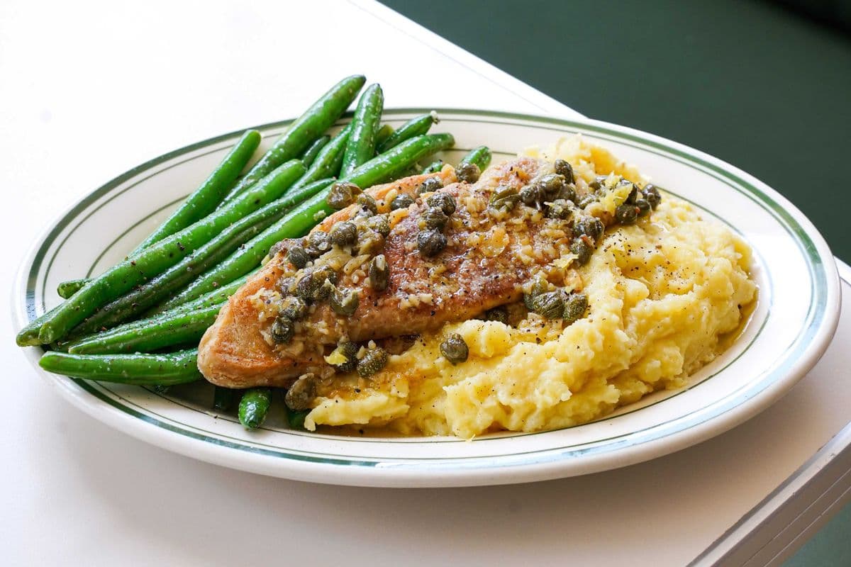 Chicken Piccata (Vegan)
