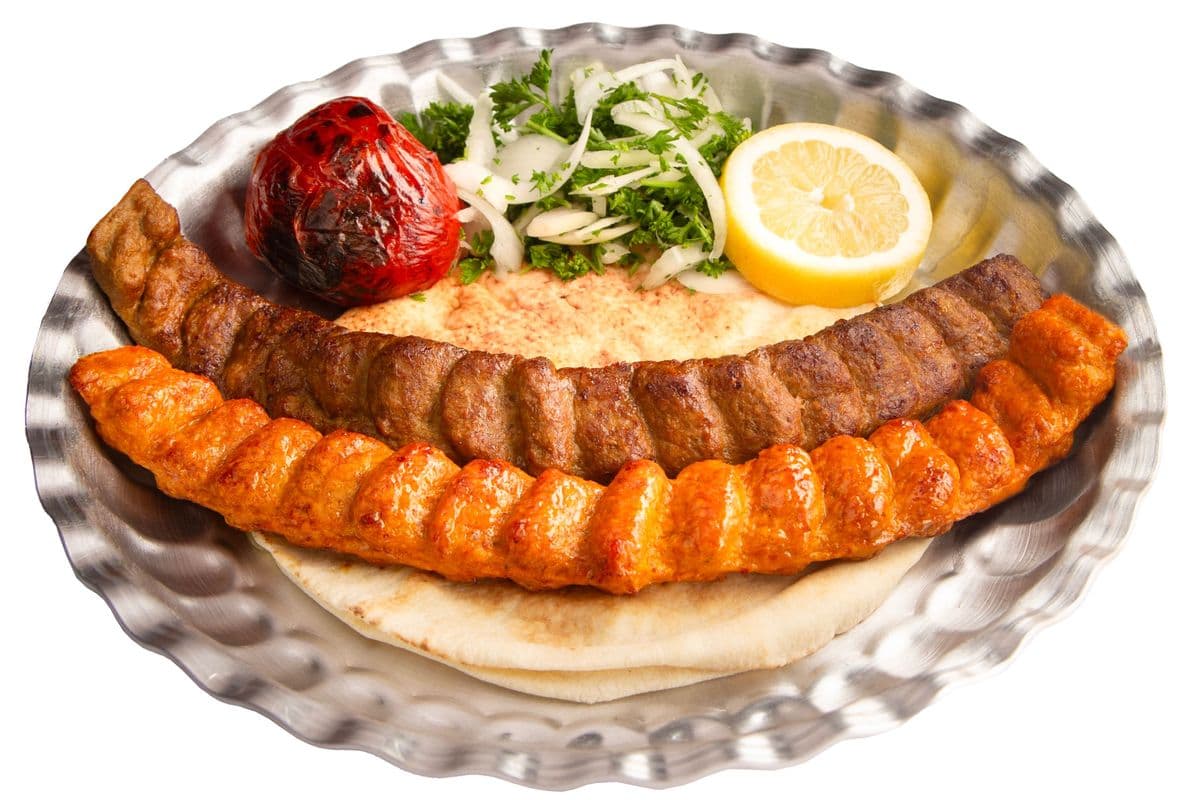 Combination Kubideh Kebab Skewer