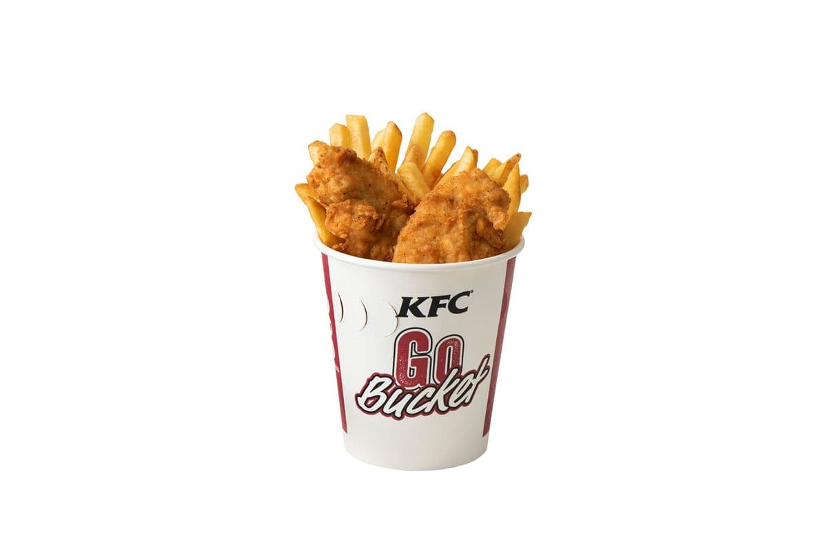 Baril sur le pouce – bâtonnets tendres recette originale (2 mcx) / Go Bucket – 2-Piece Original Recipe Tenders