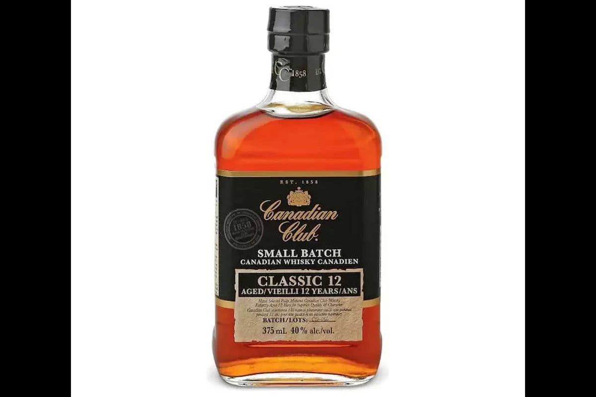 Canadian Club Classic 12 Year (375 ml Bottle) (1 x 375ml)