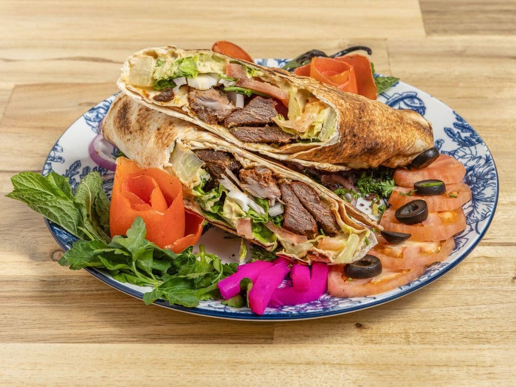 Beef Kebab Wrap