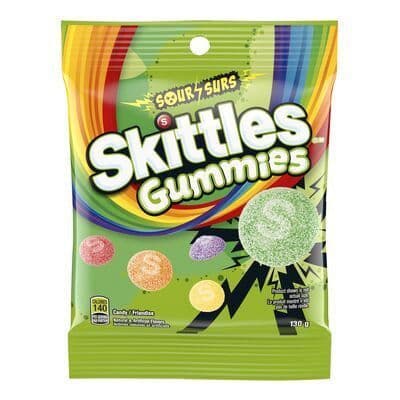 Skittles Gummies Sours 130g
