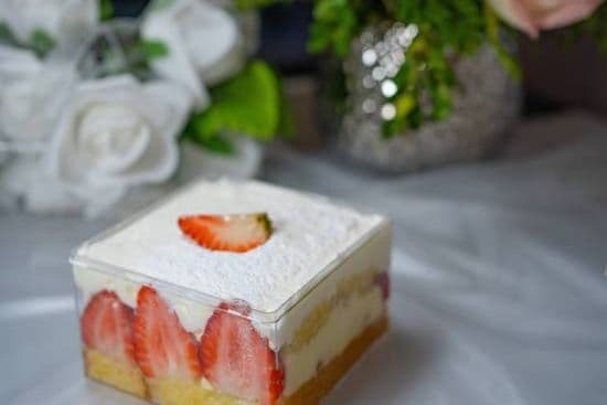 Strawberry Vanilla Box Cake