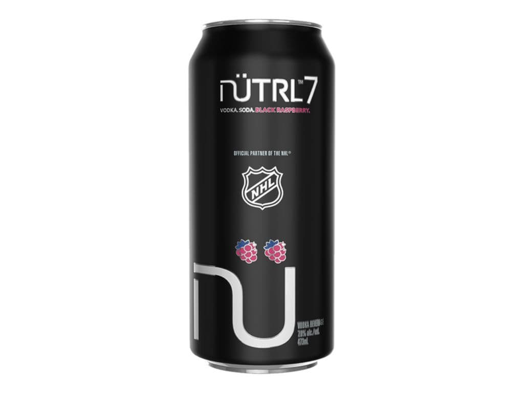 Nutrl7 Vodka Soda - Black Raspberry
