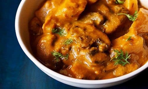 Garlic Mushroom Potatoes