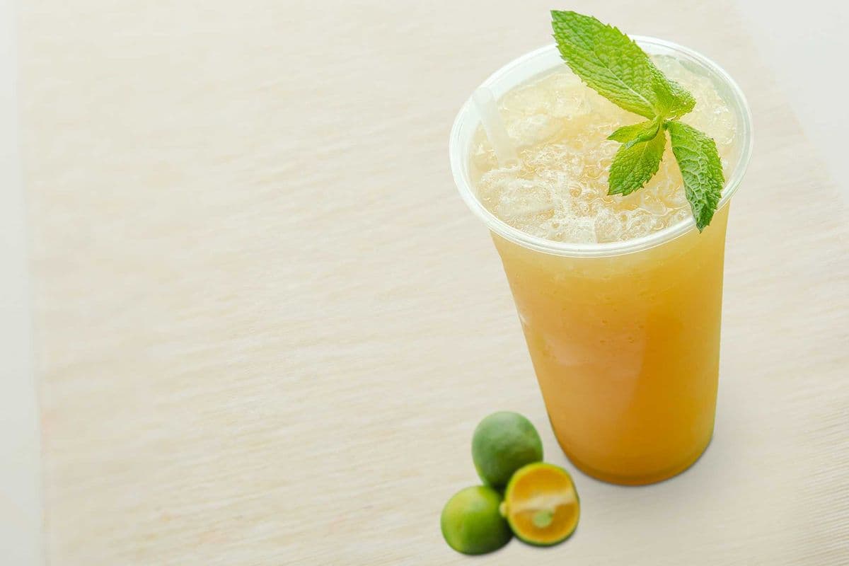 Sugarcane Juice with Calamansi