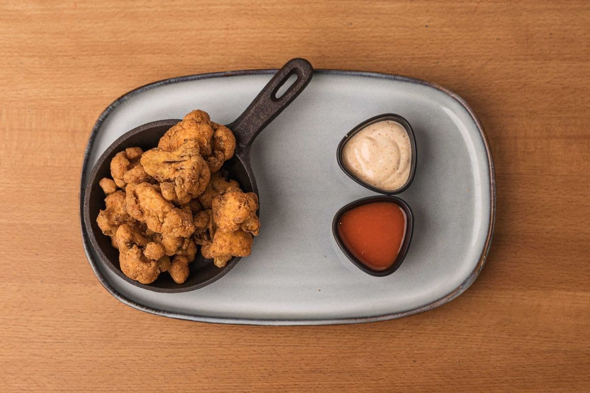 Plant-Based Cauliflower Poppers