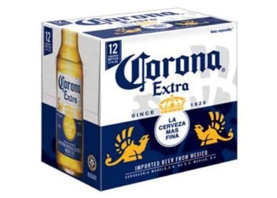 Corona Extra, 12 Bottle (12 x 330 ml)