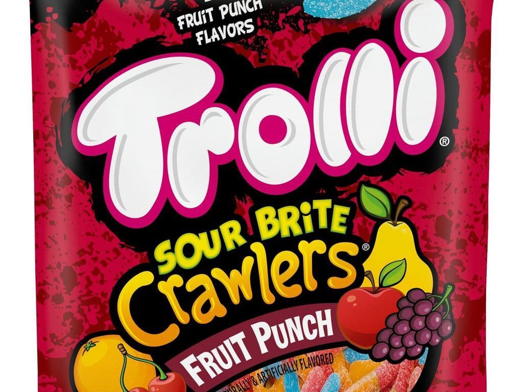 Trolli Candy - Sour Brite Crawlers "Fruit Punch"