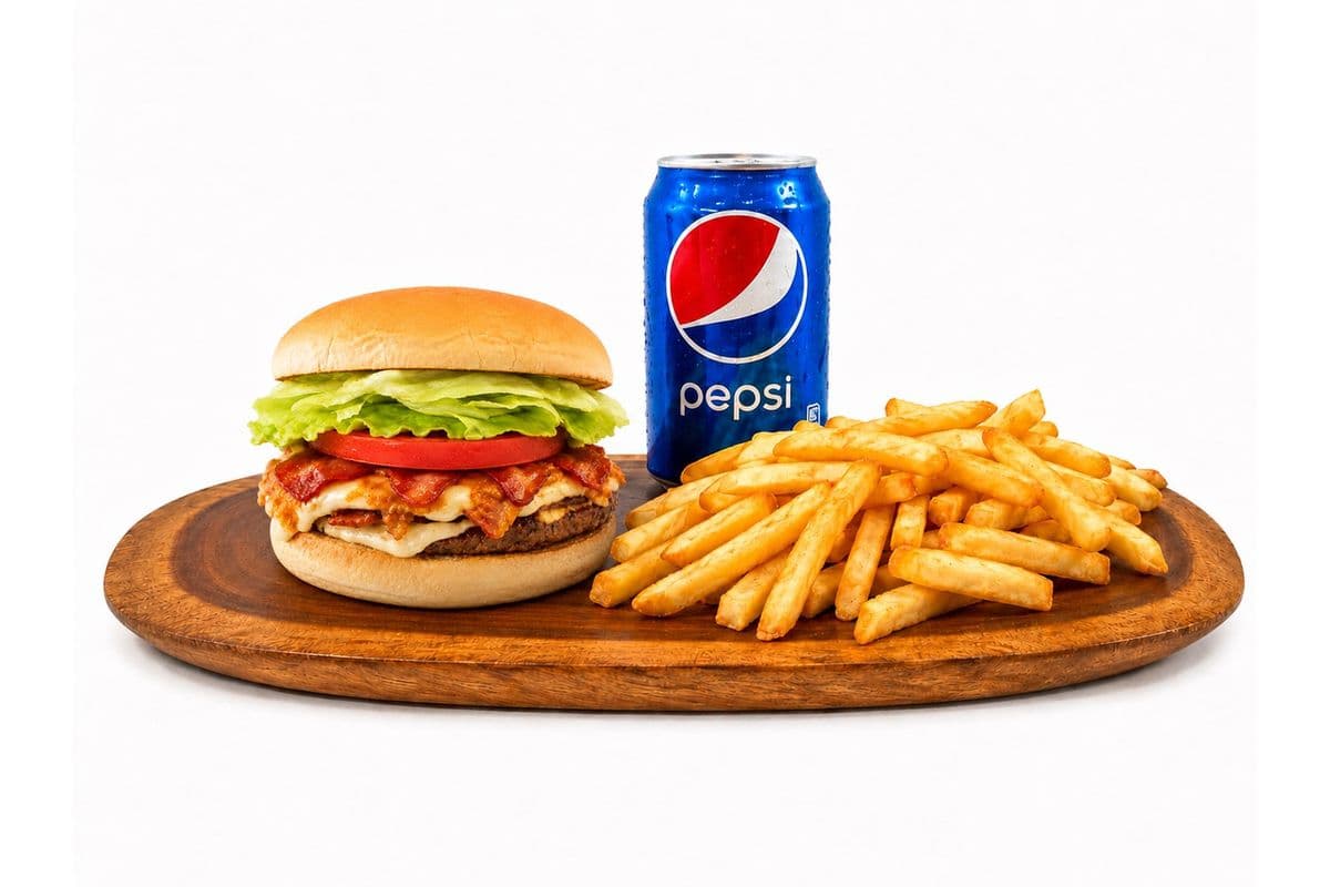 Mozza Burger Combo