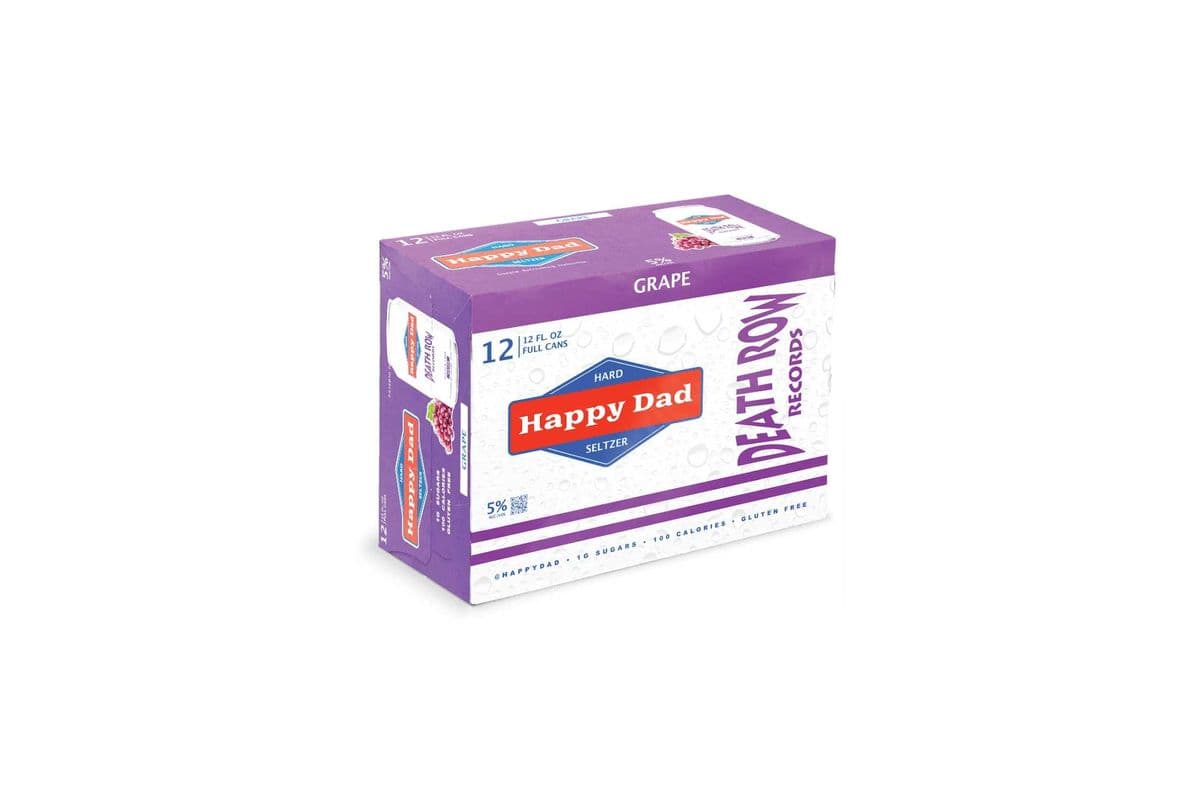 Happy Dad Hard Seltzer Grape(12can) (1 x 12pack)
