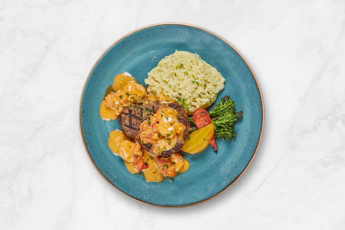 Seafood Sirloin (560 Cals)