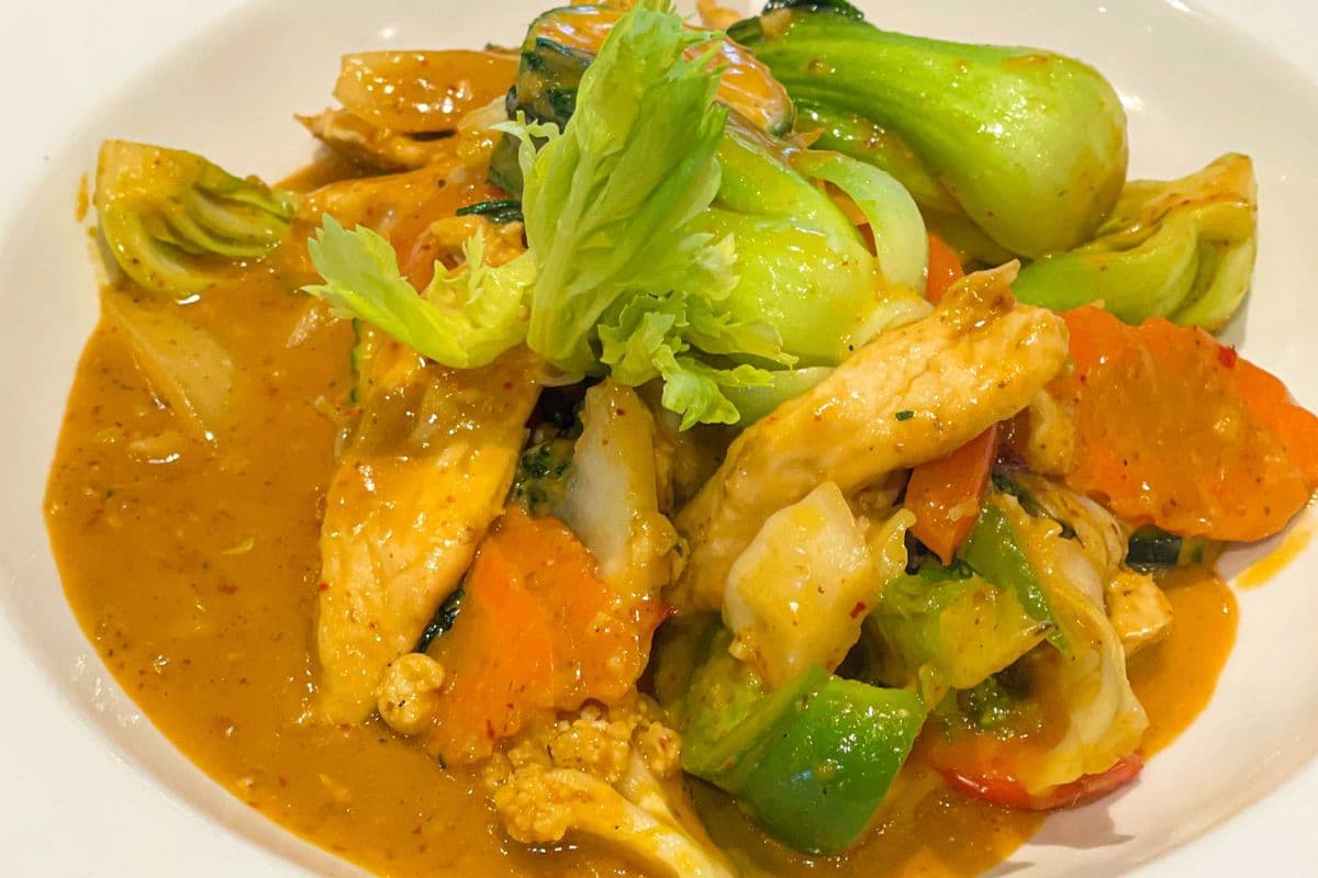 37- Cari rouge poulet / Chicken Red Curry