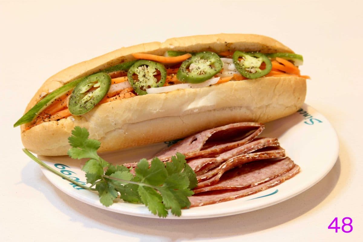 48. Grilled Minced Pork Bánh Mì