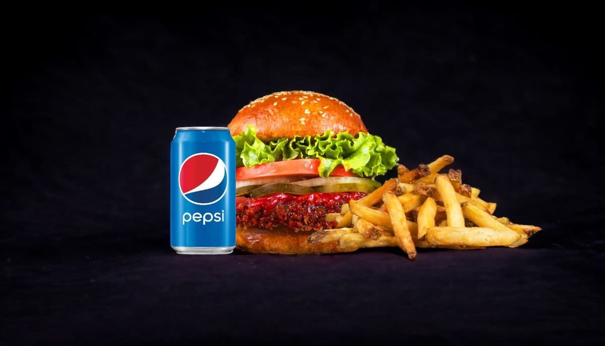 Volcano Crispy Chicken Sandwich Combo