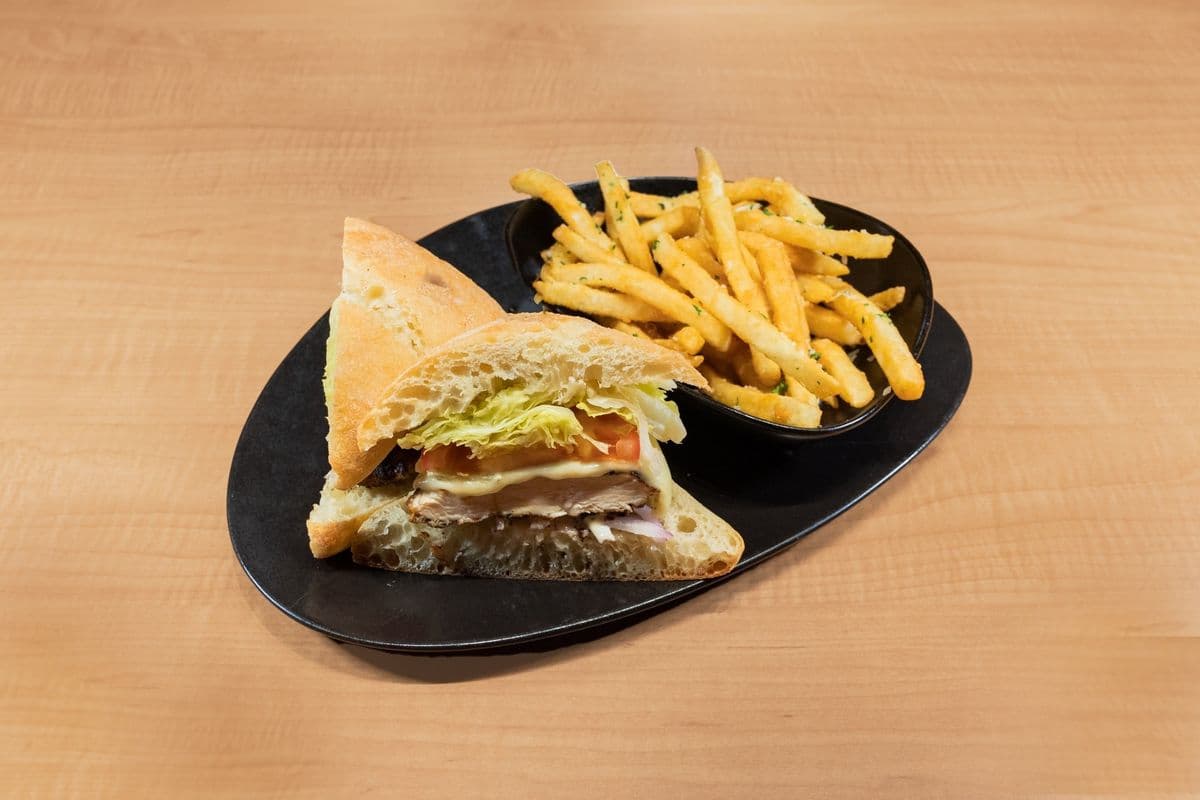 Blackened Chicken Club Sandwich