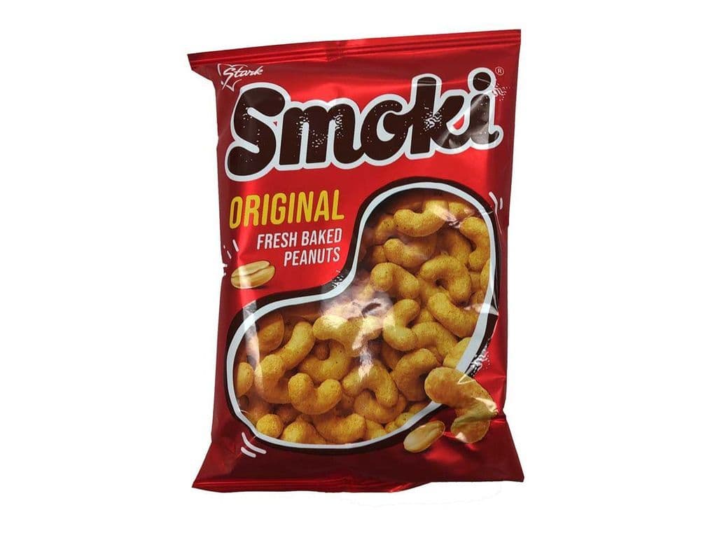 Stark Smoki Peanut Snack Serbian Corn Puffs 40g