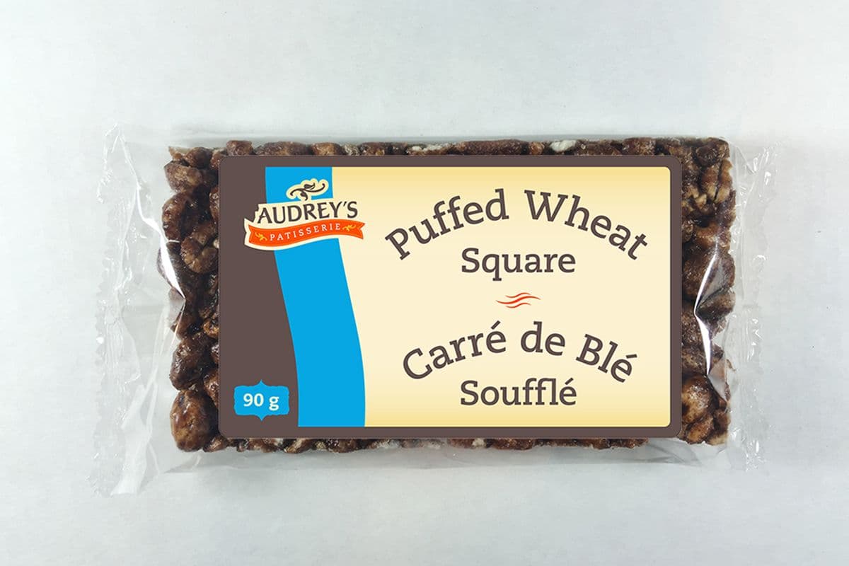 Audrey's Puffed Wheat Squares (90 g)