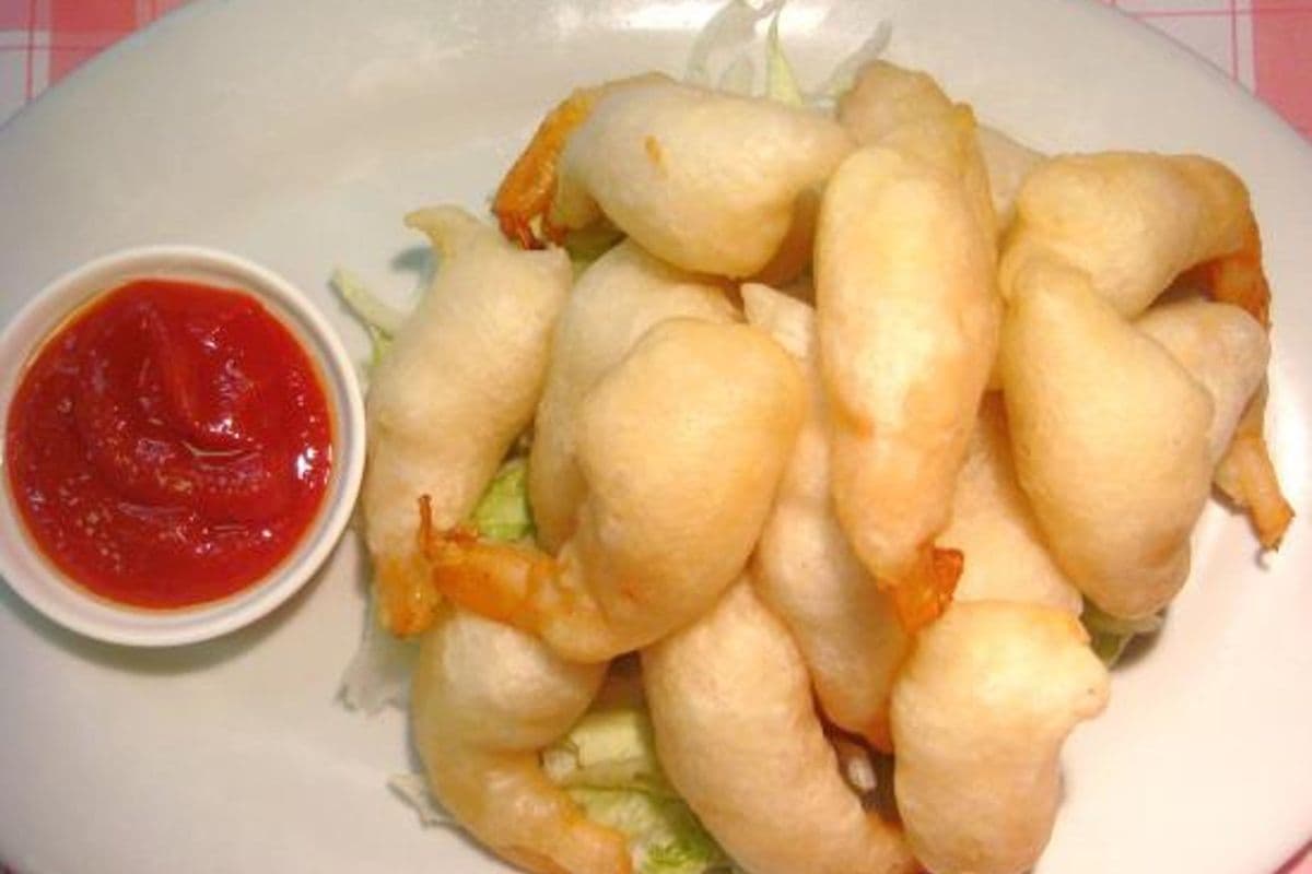 Deep-Fried Prawns