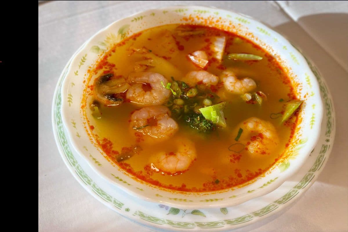 Thai Tom Yum Noodle Soup