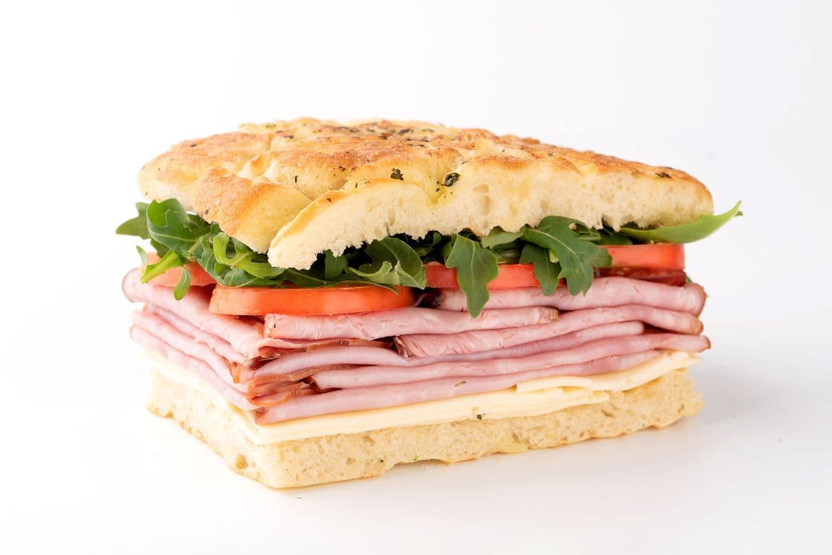 Ham and Swiss with Maple Mustard