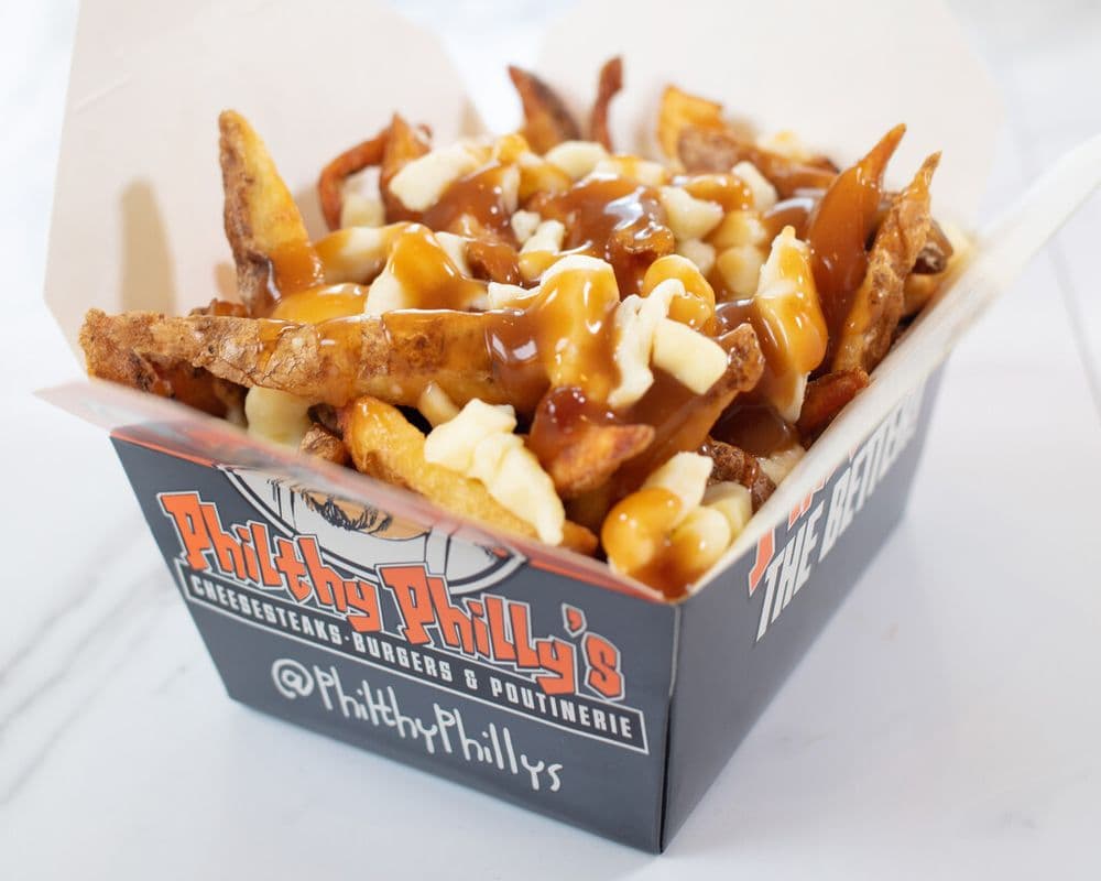 Greasy Veggie Poutine