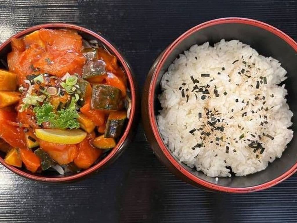 Spicy Tuna & Salmon Don