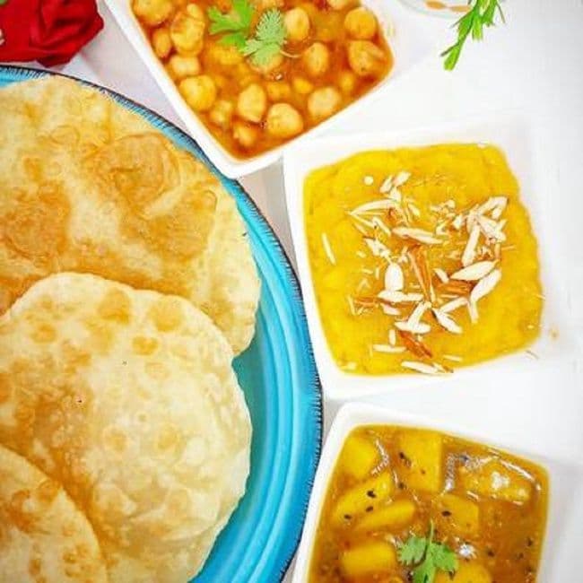 Halwa Puri Combo