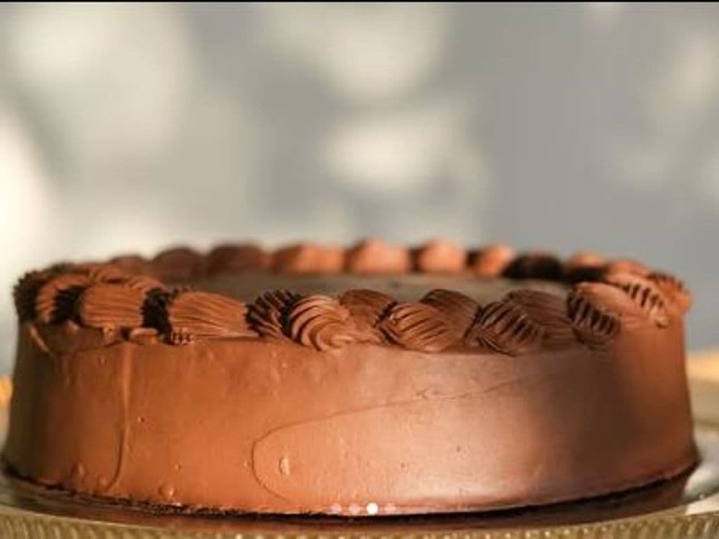 A Giant Slice of Chocolate Cake