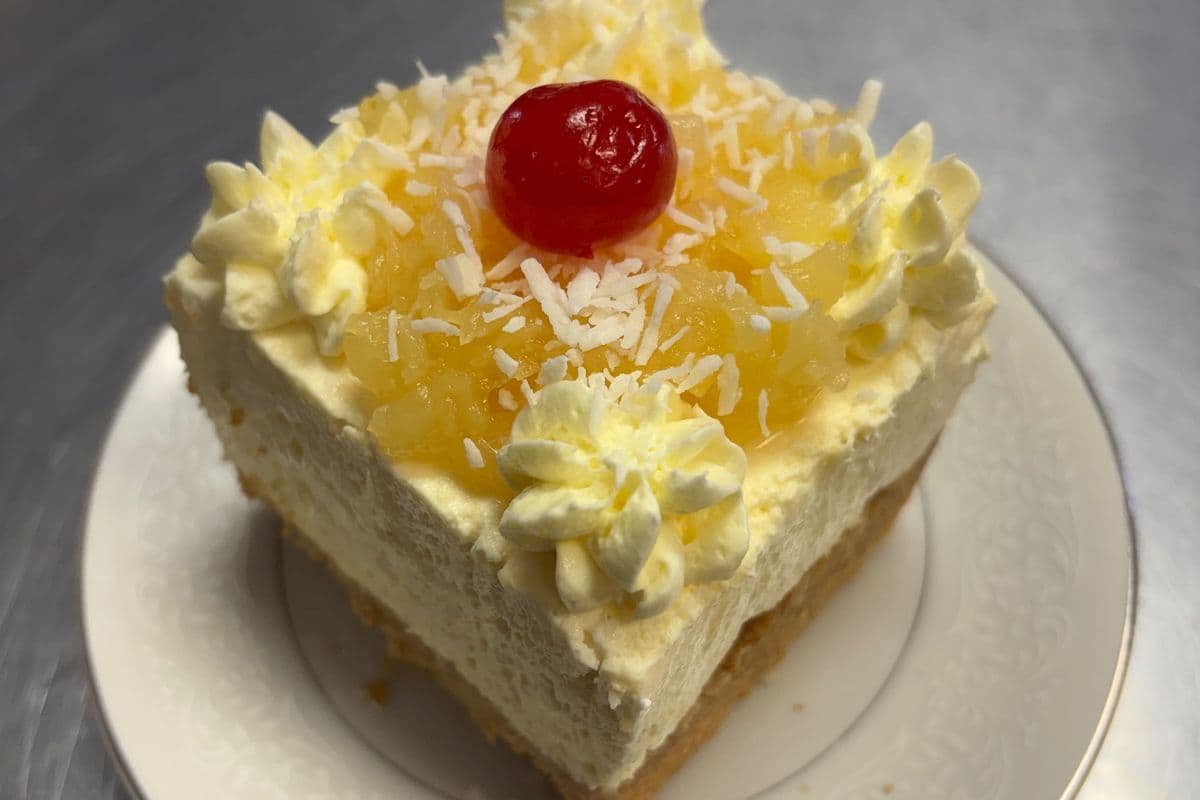 Hawaiian cheesecake