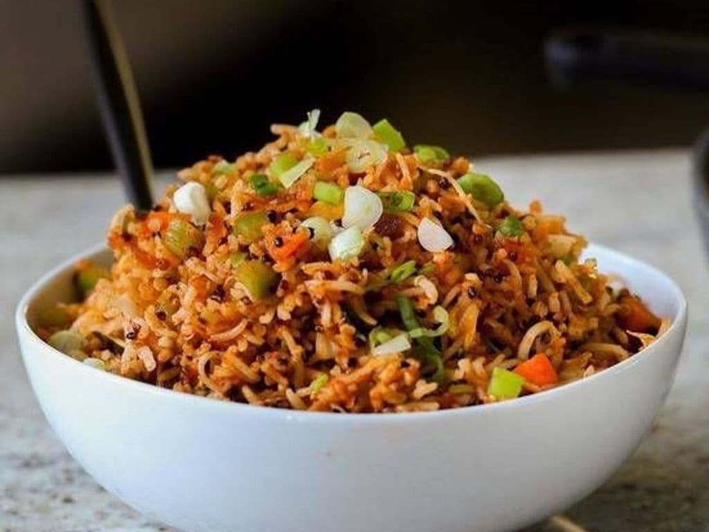 Schezwan Hakka Fried Rice