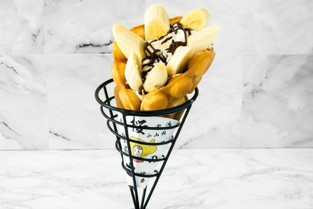 Nutella Banana Bubble Waffle