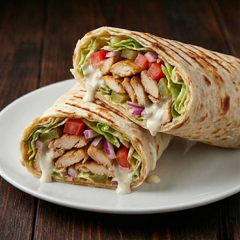 Chicken Shawarma Wrap DP