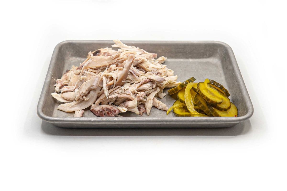 1/2 lb Pulled Whole Chicken