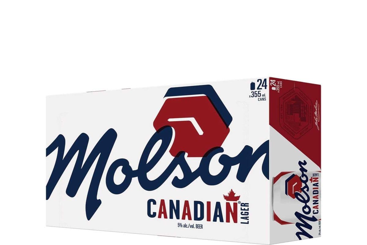 Canadian Molson (24 Cans) (1 x 24x355ml)