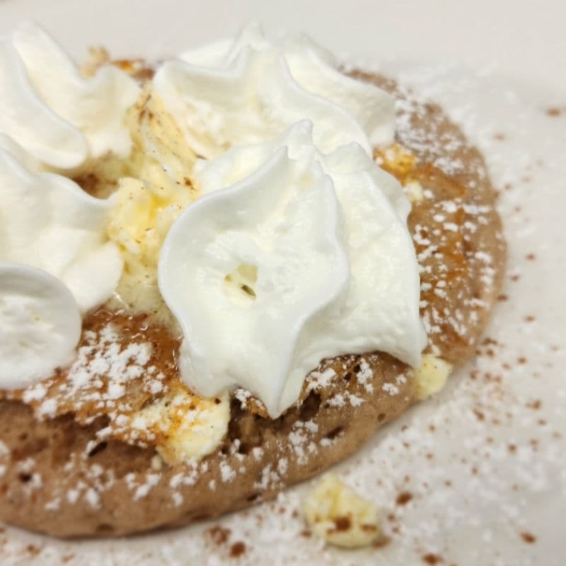 Cinnamon Cream Cheese Pancakes