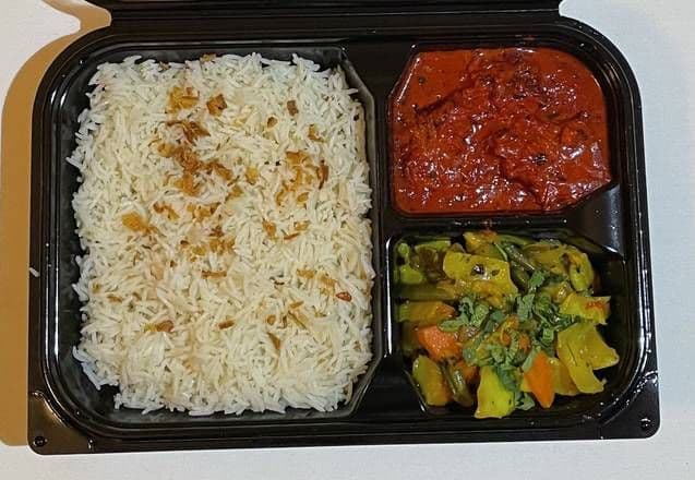 Thali agneau tikka masala / Lamb Tikka Masala Thali