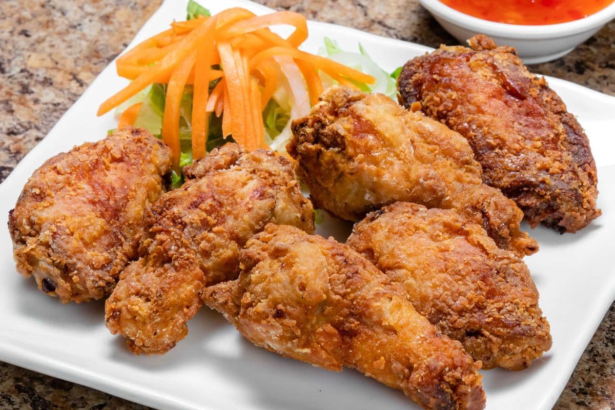 7a. Deep Fried Chicken Wing